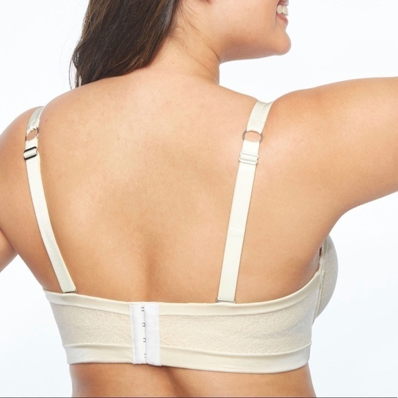 AMBRIELLE PRISTINE IVORY GEO Multi-way Straplesa Bra - Picture 7 of 7